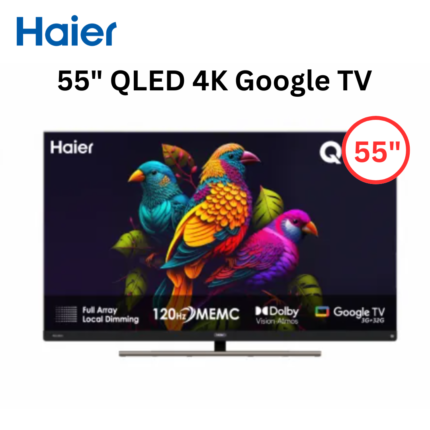 Haier 55" QLED  4K Google TV(H55S900UX )