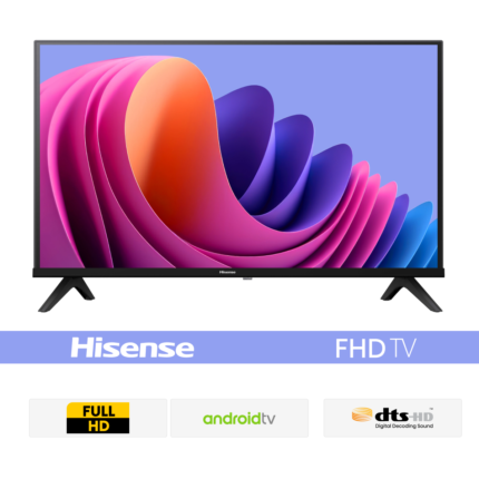 Hisesnse 43" Bezelless Full HD Smart Android WIFI DTS TV 43A4F4